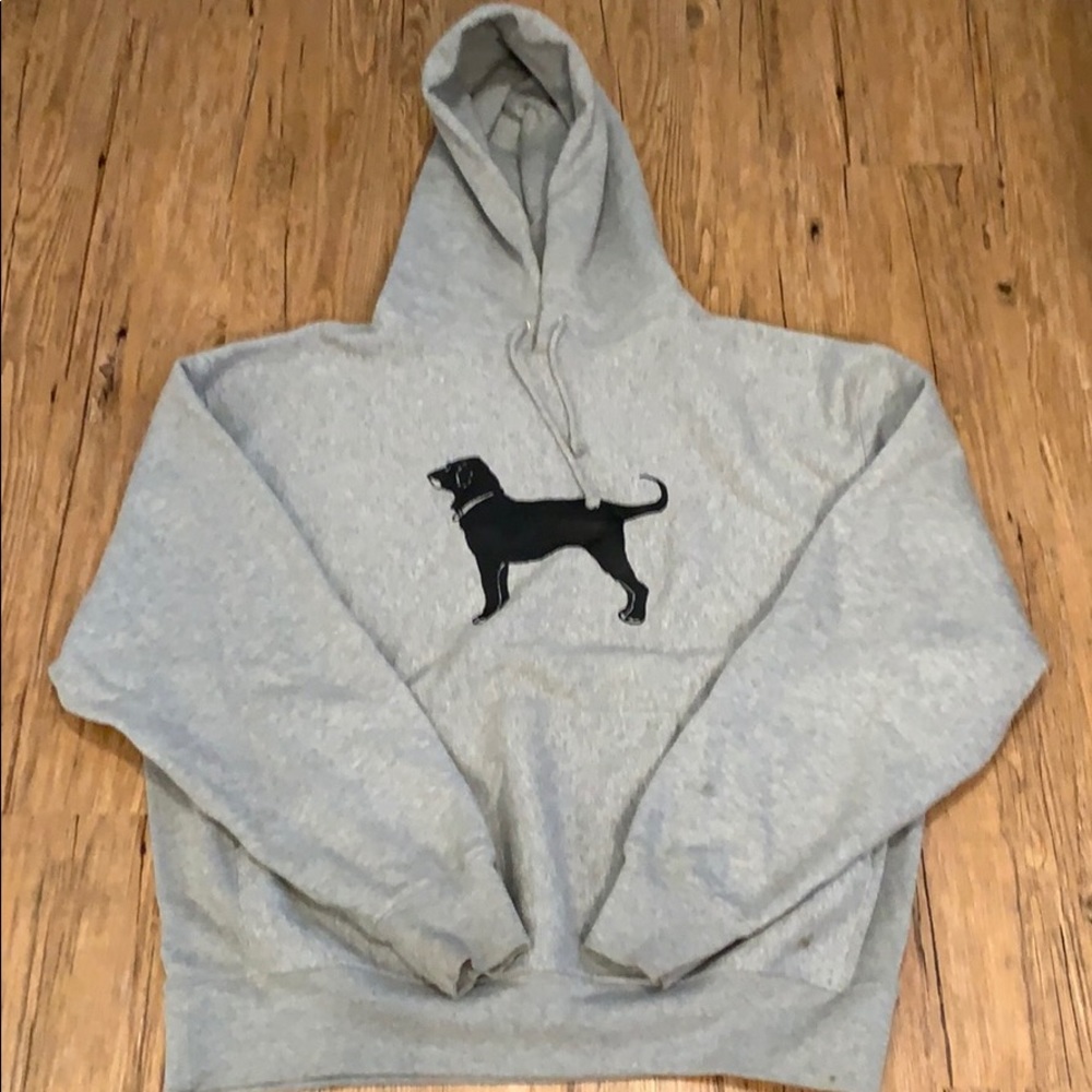 Black Dog Hooded Sweatshirt size XL